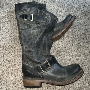 Freebird Moto boots, gray size 7